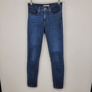 Levi's 311 Shaping Skinny Women's Dark Wash Skinny Fit Jeans Size 27